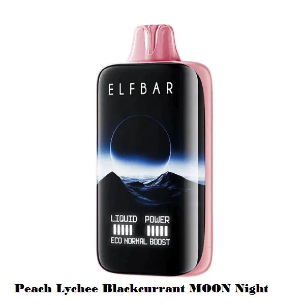 Elf Bar Moonnight 40K – Peach Lychee Blackcurrant 40000 Puffs - Buy Authentic Vape in Jaipur - Vape Shop Jaipur