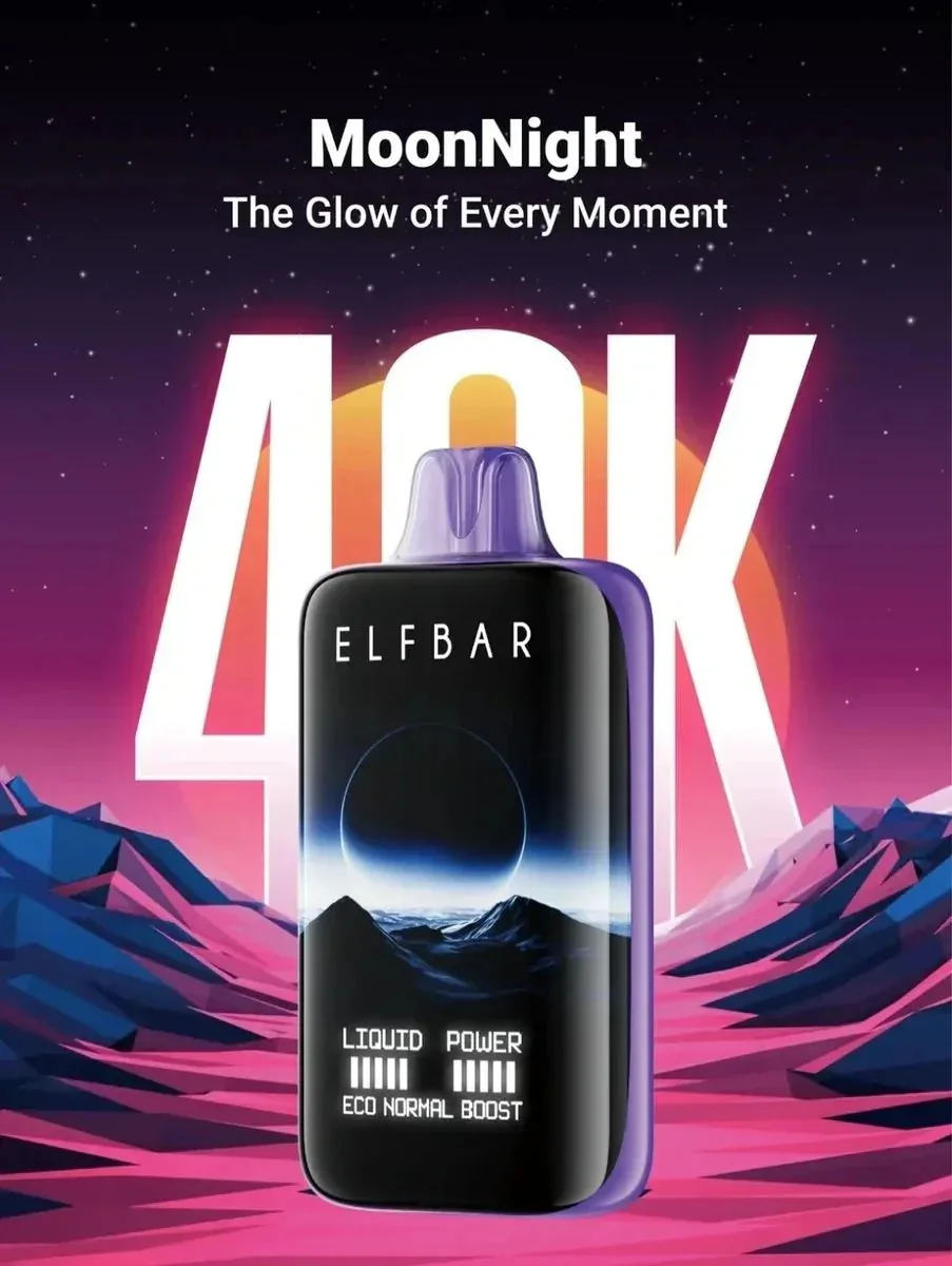 Elf Bar Moonnight 40K – Rose Syrup 40000 Puffs - Buy Authentic Vape in Jaipur - Vape Shop Jaipur