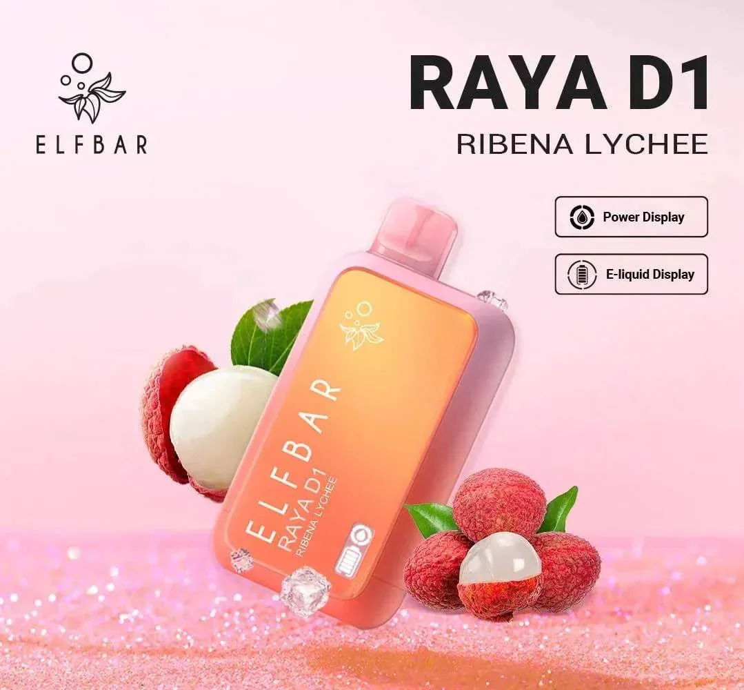 Elf Bar Raya D1 – Ribena Lychee - Buy Authentic Vape in Jaipur - Vape Shop Jaipur