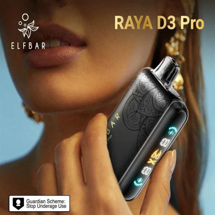 Elf Bar Raya D3 Pro 30K Peach Mango Watermelon Ice 30000 Puffs - Buy Authentic Vape in Jaipur - Vape Shop Jaipur