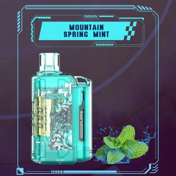 Iget Flare B10000 – Mountain Spring Mint - Buy Authentic Vape in Jaipur - Vape Shop Jaipur