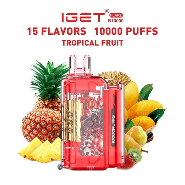 Iget Flare B10000 – Tropical Fruit - Buy Authentic Vape in Jaipur - Vape Shop Jaipur