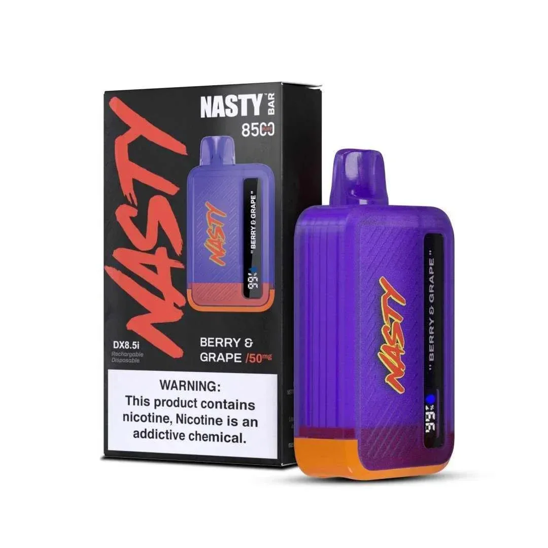Nasty Bar Berry & Grape – (8500 Puffs) - Buy Authentic Vape in Jaipur - Vape Shop Jaipur