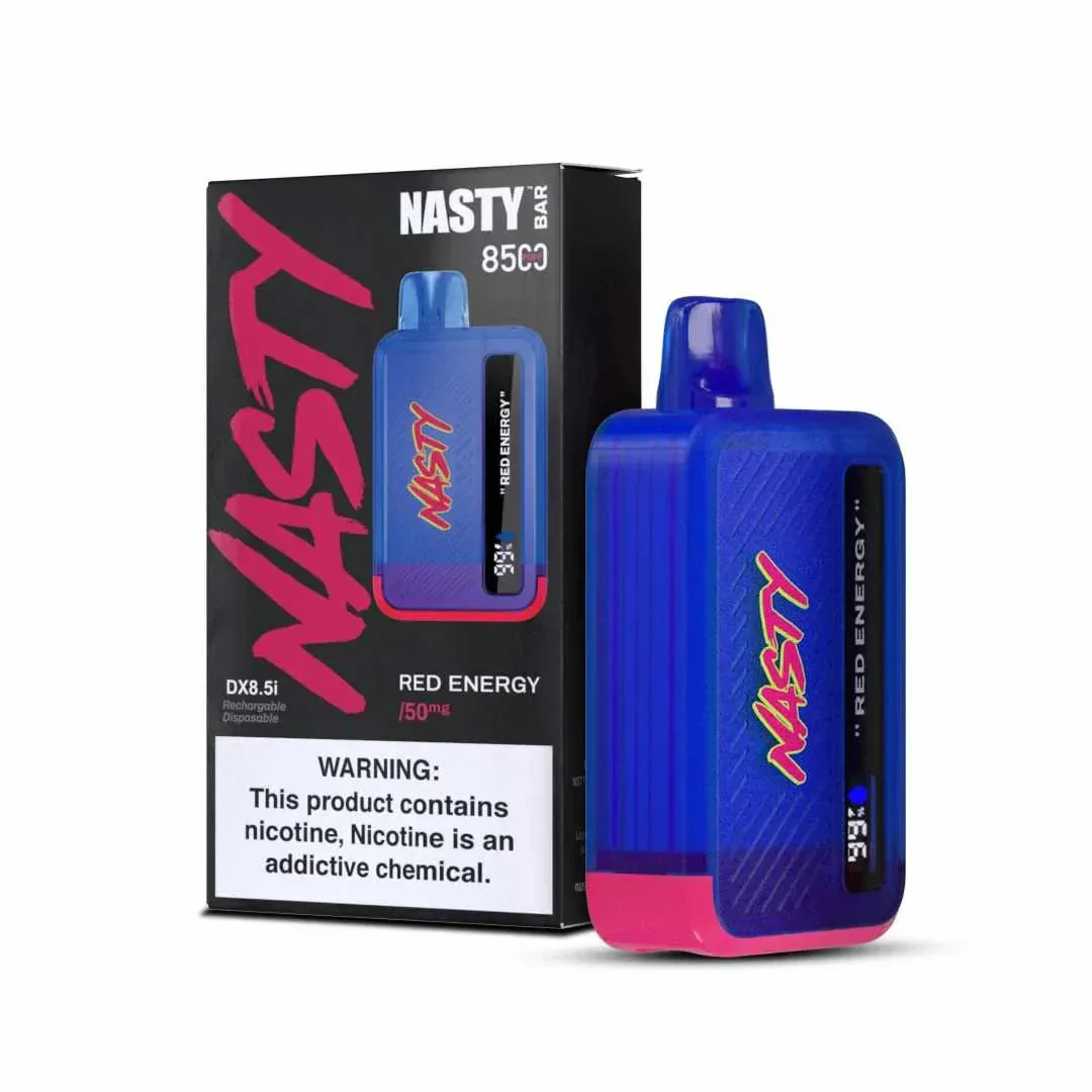 Nasty Bar Red Energy – (8500 Puffs) - Buy Authentic Vape in Jaipur - Vape Shop Jaipur