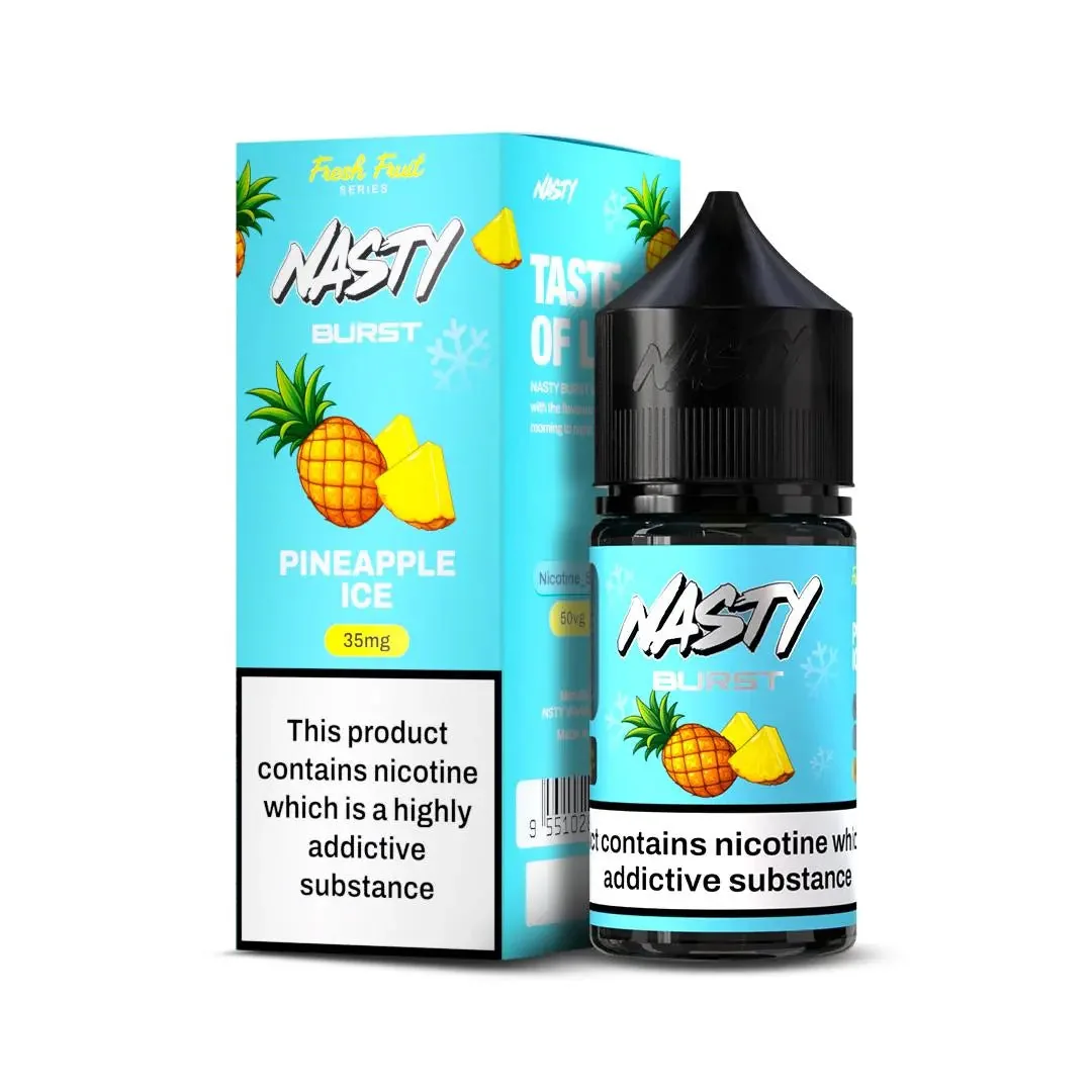 Nasty Burst Nic Salts – Pineapple Ice - Buy Authentic Vape in Jaipur - Vape Shop Jaipur