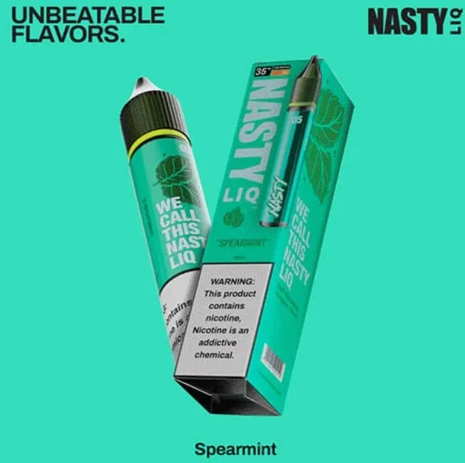 Nasty Liq Spearmint Nic Salt - Buy Authentic Vape in Jaipur - Vape Shop Jaipur