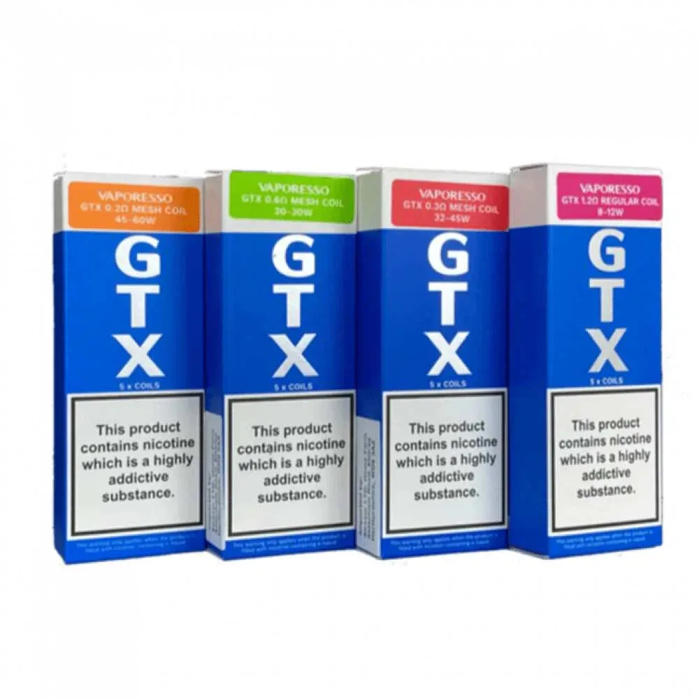Vaporesso Gtx Replacement Coil Series (5-pack) - Buy Authentic Vape in Jaipur - Vape Shop Jaipur